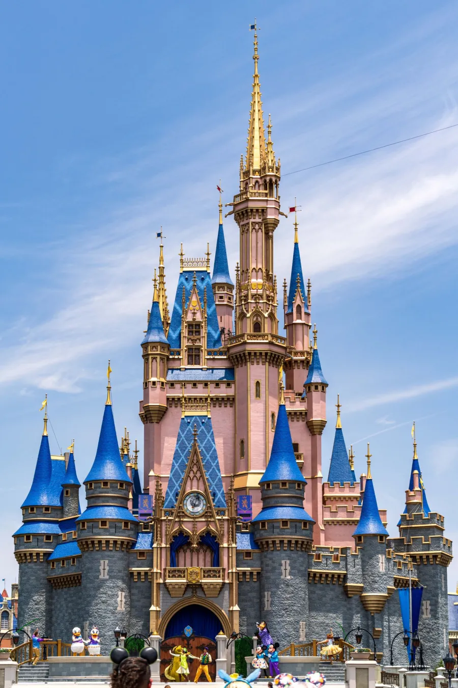 Castelo da Cinderela na Disney World, em Orlando